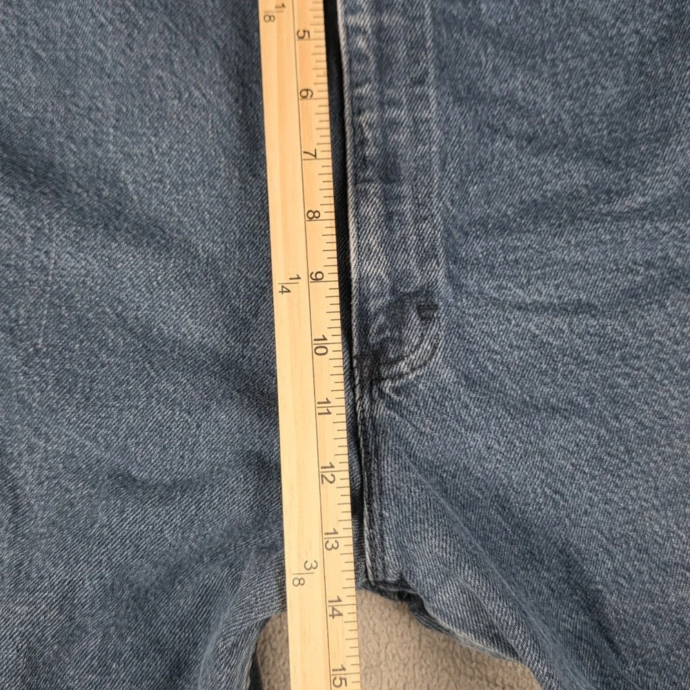 Vintage KEY Jeans Mens 50x30 (46x28) Blue Suspender Buttons Workwear Made in USA